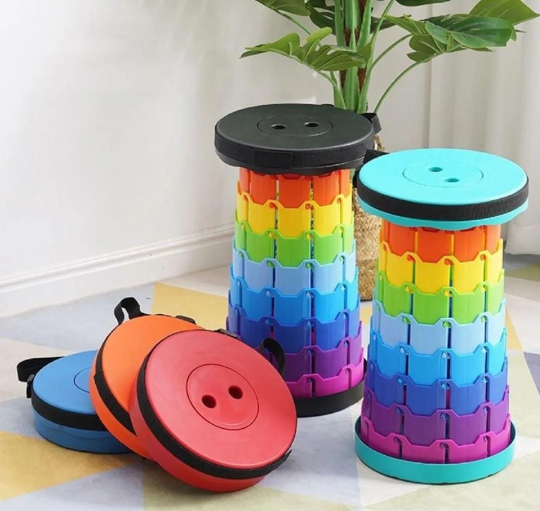 PORTABLE LIGHTWEIGHT COLLAPSIBLE FOLDING STOOL