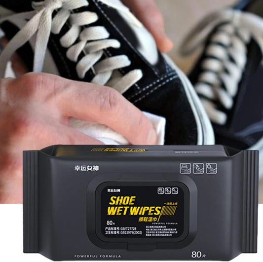 DISPOSABLE SHOE CLEANING WIPES, INSTANT SHOE CARE WET WIPES