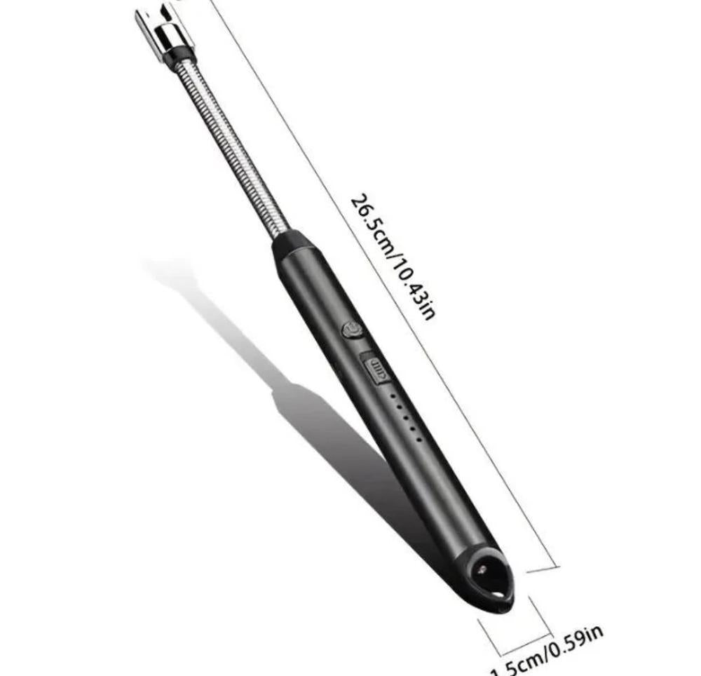 OUTDOOR KITCHEN USB RECHARGABLE WIND PROOF ELECTRIC ARC LIGHTER 360° ROTATION