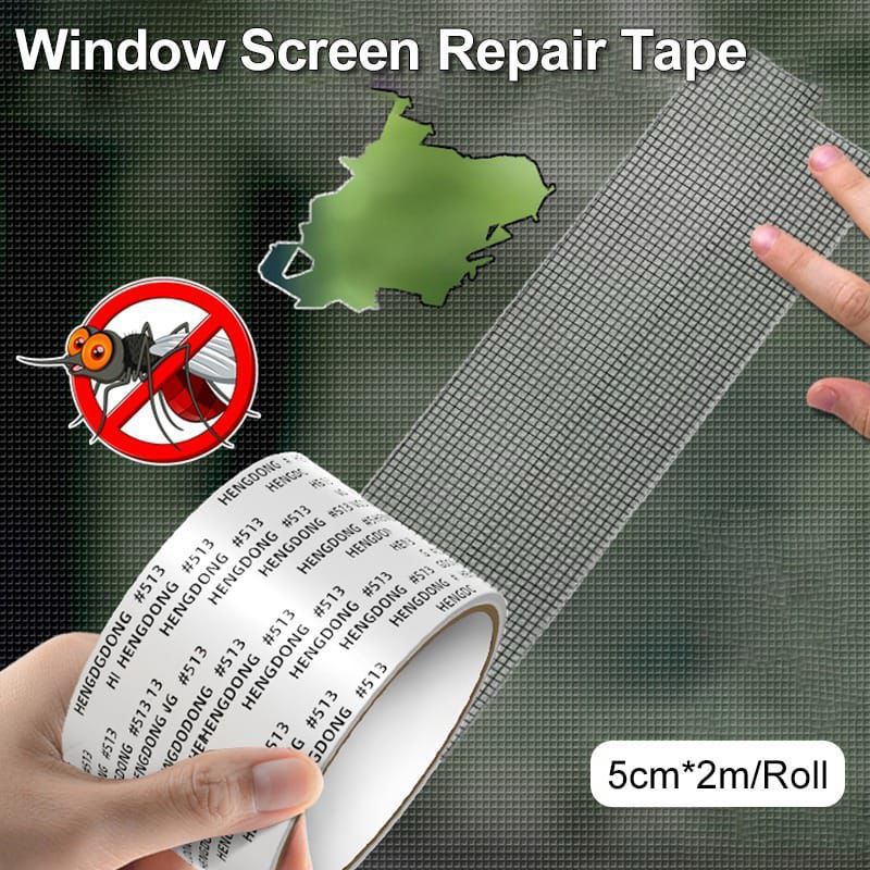 SELF ADHESIVE WINDOW SCREEN NET REPAIR TAPE